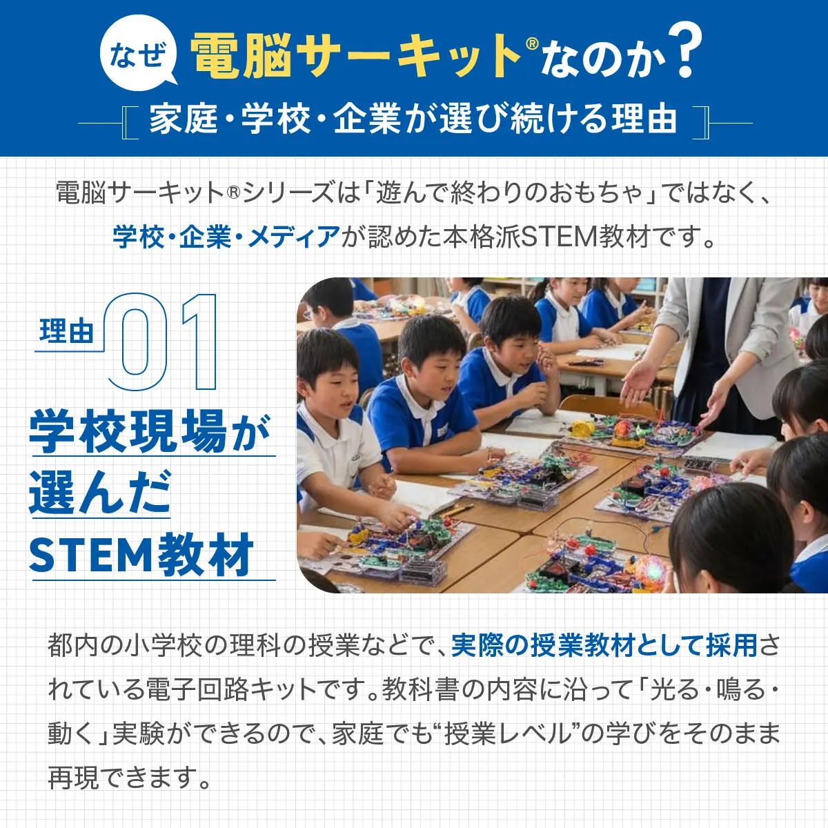 学校でも採用されるSTEM玩具