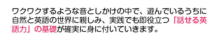 話せる英語力の基礎