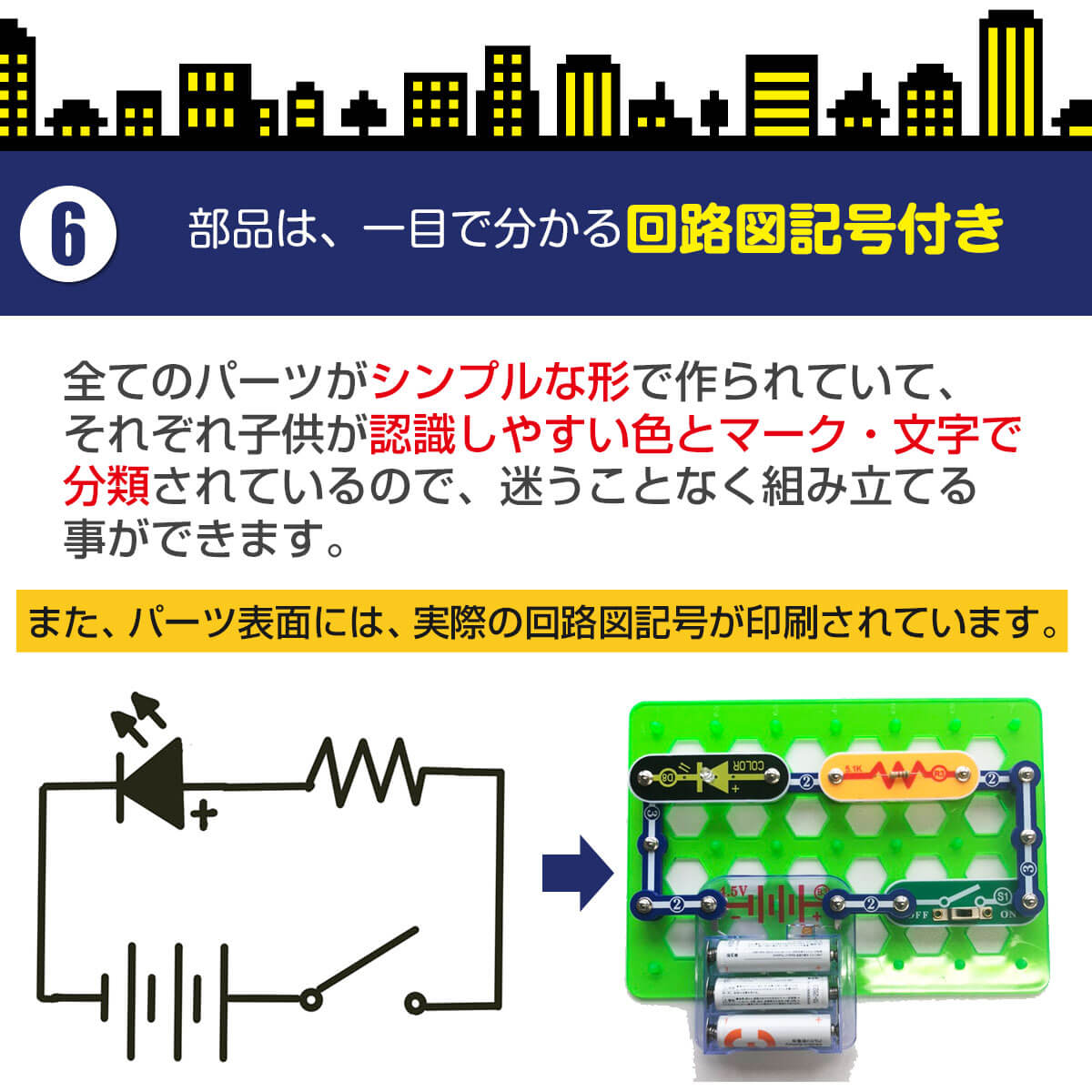 一目で分かる回路図記号付き