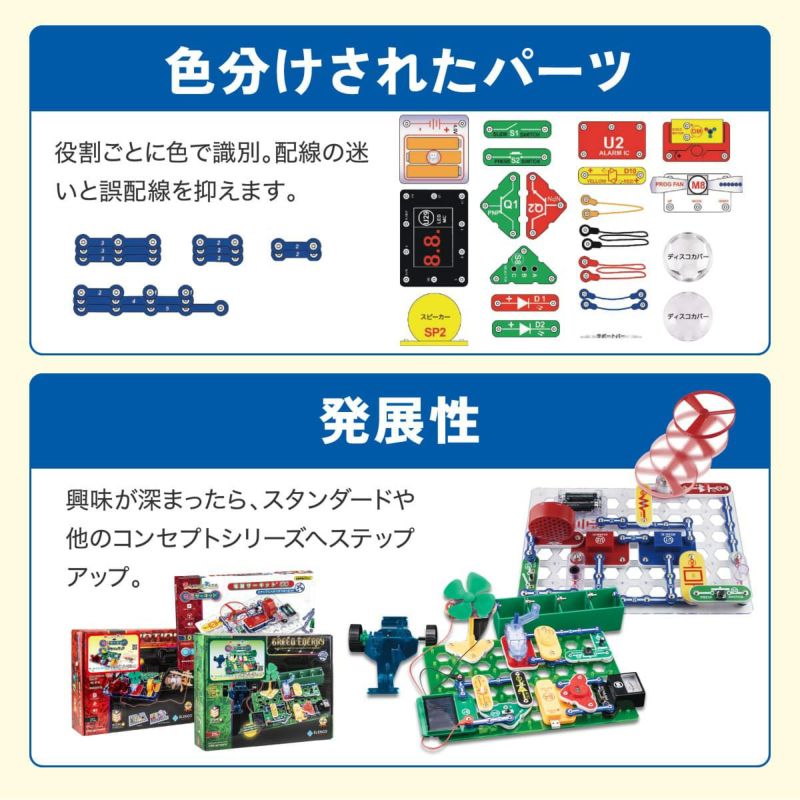 電脳サーキット プレイ｜ゲーム感覚で電子回路を学べる電子工作キット